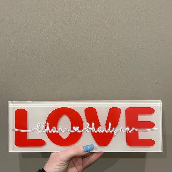 CUSTOM tiles ❤️🤍 - Picture 3 of 7